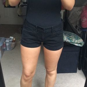 Pacsun Bullhead Black Jean Shorts